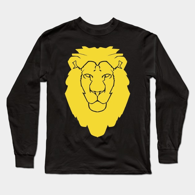 Lion Long Sleeve T-Shirt by CERO9